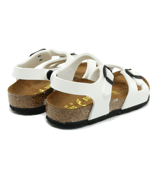 BIRKENSTOCK（ビルケンシュトック）の「【15cm～22cmまで対応】ZOZO限定キッズサンダル・RIO BF Patent White（KIDS）（サンダル・キッズ・ホワイト・31/34/28/25/29/30/26/27/24/32/33）」の7枚目の写真
