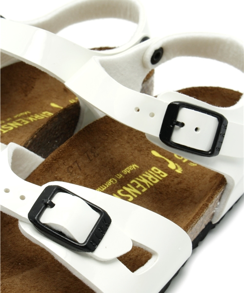 BIRKENSTOCK（ビルケンシュトック）の「【15cm～22cmまで対応】ZOZO限定キッズサンダル・RIO BF Patent White（KIDS）（サンダル・キッズ・ホワイト・31/34/28/25/29/30/26/27/24/32/33）」の9枚目の写真