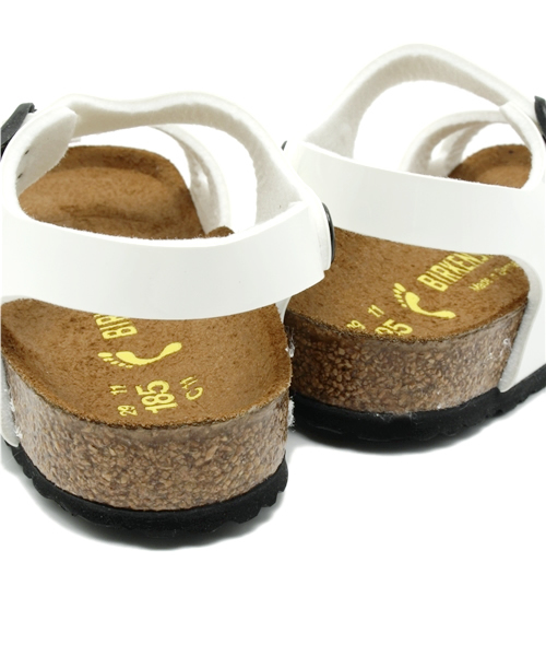 BIRKENSTOCK（ビルケンシュトック）の「【15cm～22cmまで対応】ZOZO限定キッズサンダル・RIO BF Patent White（KIDS）（サンダル・キッズ・ホワイト・31/34/28/25/29/30/26/27/24/32/33）」の2枚目の写真