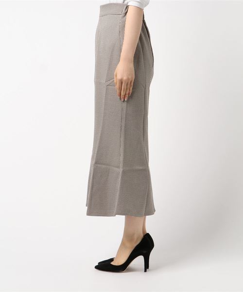 flower（フラワー）の「ブリティッシュフレアスカート（スカート・レディース・ベージュ/ブラウン・FREE）」の4枚目の写真