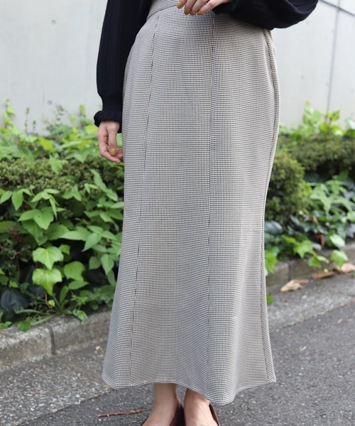 flower（フラワー）の「ブリティッシュフレアスカート（スカート・レディース・ベージュ/ブラウン・FREE）」の2枚目の写真