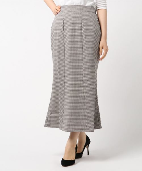 flower（フラワー）の「ブリティッシュフレアスカート（スカート・レディース・ベージュ/ブラウン・FREE）」の5枚目の写真