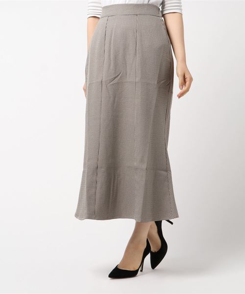 flower（フラワー）の「ブリティッシュフレアスカート（スカート・レディース・ベージュ/ブラウン・FREE）」の7枚目の写真