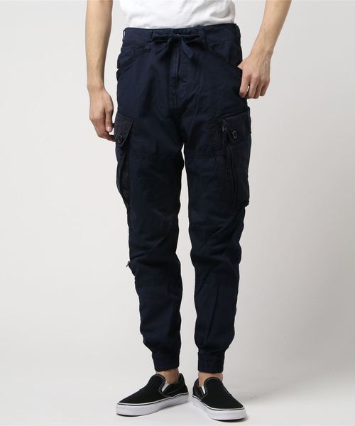 G-STAR（ジースター）の「ATOLL TRAINER CUFFED/カーゴパンツ/リブパンツ（カーゴパンツ・メンズ・ダークネイビー・27/30/28/30/29/30/30/30/32/30/32/32/33/32/34/30/34/32/36/32/36/30）」の7枚目の写真