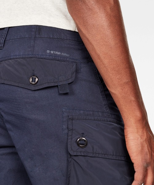 G-STAR（ジースター）の「ATOLL TRAINER CUFFED/カーゴパンツ/リブパンツ（カーゴパンツ・メンズ・ダークネイビー・27/30/28/30/29/30/30/30/32/30/32/32/33/32/34/30/34/32/36/32/36/30）」の3枚目の写真
