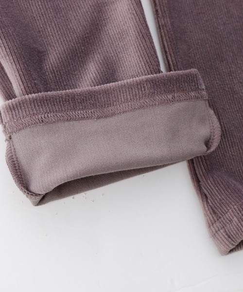 Catherine Cottage（キャサリンコテージ）の「コーデュロイフリルストレッチパンツ（その他パンツ・キッズ・アイボリー/ダークラベンダー/ブラック/ネイビー/グレイッシュベージュ/グレイッシュブルー/レッド/ライラック/スモークピンク・90/100/110/120/130/140/150/160）」の10枚目の写真
