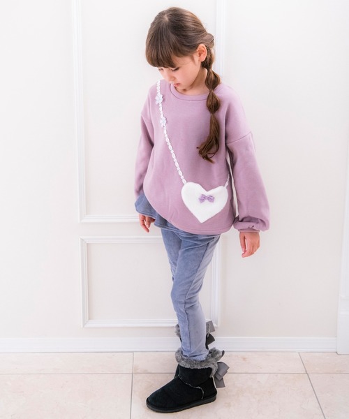 Catherine Cottage（キャサリンコテージ）の「コーデュロイフリルストレッチパンツ（その他パンツ・キッズ・アイボリー/ダークラベンダー/ブラック/ネイビー/グレイッシュベージュ/グレイッシュブルー/レッド/ライラック/スモークピンク・90/100/110/120/130/140/150/160）」の18枚目の写真