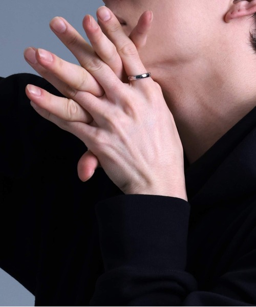 LION HEART(ライオンハート)の「【限定展開】“LH-1”デュオリング/サージカルステンレス(金属アレルギー対応)【LION HEART / ライオンハート】(リング・メンズ・ブラック系その他/シルバー系その他/ブラック系その他2/ブラック系その他3/シルバー系その他2/シルバー系その他3/シルバー系その他4/シルバー系その他5・#13/#21/#17/#19/#15/#11/#23/#9/27号/25号)」の11枚目の写真