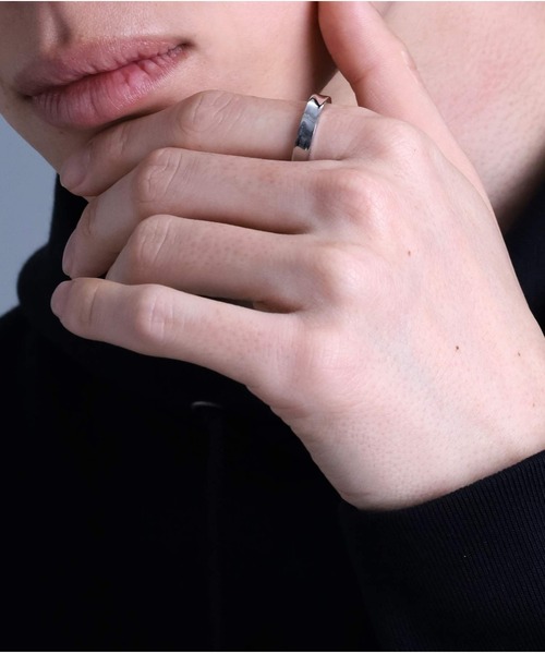 LION HEART(ライオンハート)の「【限定展開】“LH-1”デュオリング/サージカルステンレス(金属アレルギー対応)【LION HEART / ライオンハート】(リング・メンズ・ブラック系その他/シルバー系その他/ブラック系その他2/ブラック系その他3/シルバー系その他2/シルバー系その他3/シルバー系その他4/シルバー系その他5・#13/#21/#17/#19/#15/#11/#23/#9/27号/25号)」の21枚目の写真