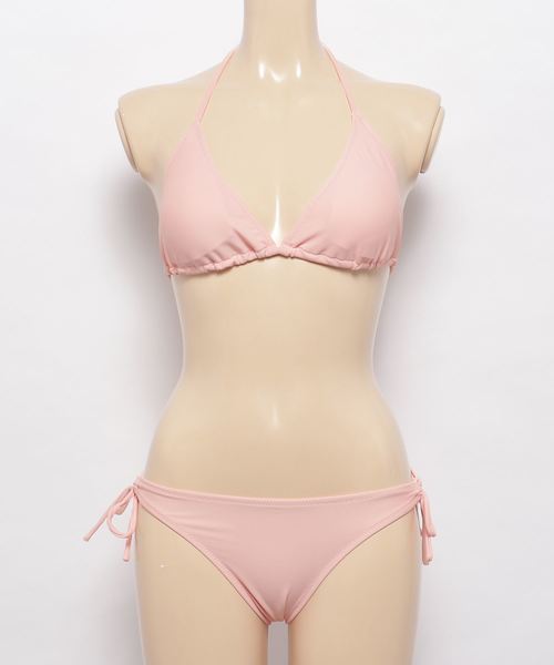 セール】シンプルノンワイヤービキニ 水着2点セット（水着