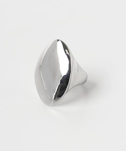 SMELLY（スメリー）の「ボリュームメタルリング（リング・レディース・シルバー・-）」の4枚目の写真