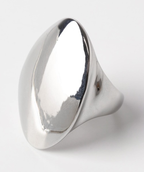 SMELLY（スメリー）の「ボリュームメタルリング（リング・レディース・シルバー・-）」の2枚目の写真