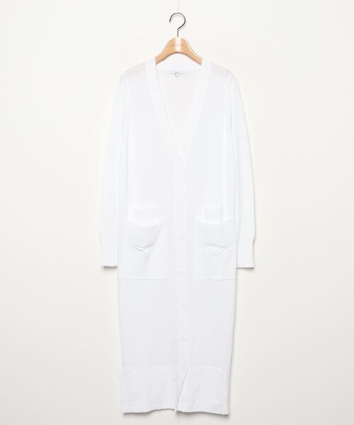 UN3D.(アンスリード)の「ニットカーディガン(カーディガン/ボレロ・レディース・ホワイト・FREE)」の1枚目の写真