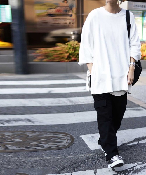 antiqua(アンティカ)の「綿カーゴパンツ(その他パンツ・レディース・キャメル/ブラック/ベージュ・FREE)」の20枚目の写真