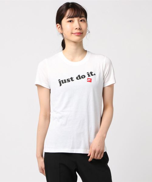 NIKE（ナイキ）の「ナイキ  NIKE ウィメンズ プレップ JDI Tシャツ（Tシャツ/カットソー・レディース・ブラック/ホワイト・XL/M/L/S）」の2枚目の写真