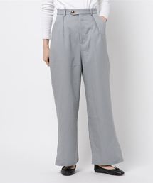 STYLEBLOCK（スタイルブロック）の「先染めチェックサイドスリットタックワイドパンツ（その他パンツ）」