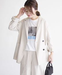 SHIPS for women casual�i�V�b�v�X�t�H�[�E�B�����J�W���A���j�́u�|���G�X�e�����l���_�u���W���P�b�g���i�e�[���[�h�W���P�b�g�j�v