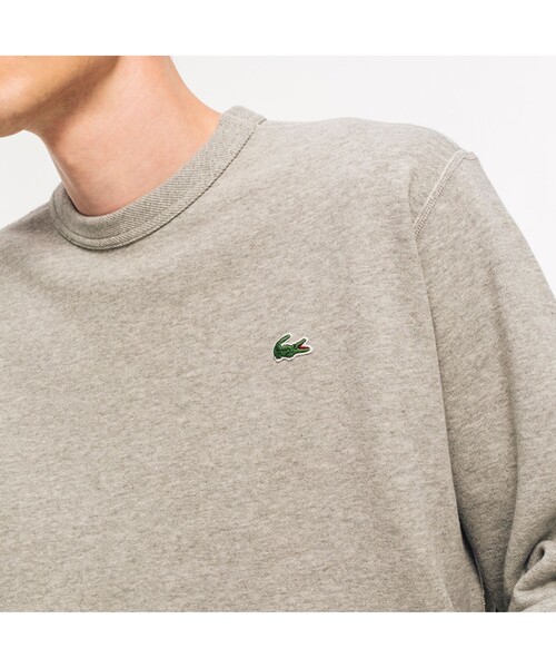 LACOSTE クルーネックスウェット レギュラーフィット プレミアムコットン レギュラーフィット プレミアムコットンクルーネックスウェット