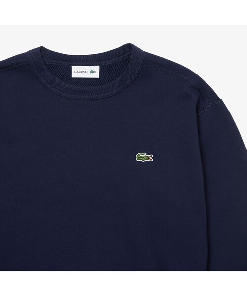 LACOSTE（ラコステ）の「レギュラーフィット プレミアムコットンクルーネックスウェット（スウェット・メンズ・ホワイト/グレー/ブラック/ネイビー/オレンジ/ベージュ/ブラウン・5/6/2/3/4/1/7/8）」の15枚目の写真
