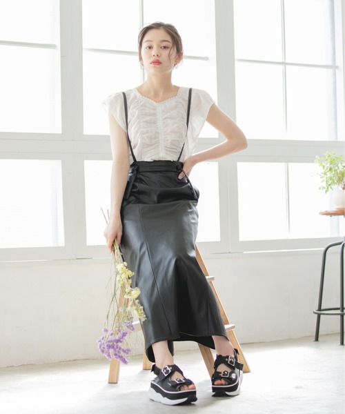 Heather（ヘザー）の「シンプルベルトスポサン　879143（サンダル・レディース・ブラック/ベージュ系その他・M/L）」の3枚目の写真