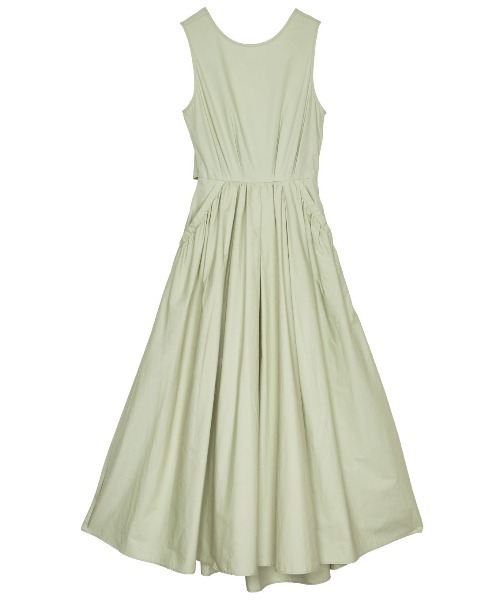 Ameri（アメリ）の「MEDI BACK OPEN COTTON DRESS（ワンピース）」 - WEAR 