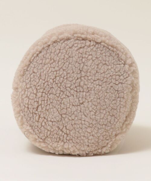 UNIVERSAL OVERALL（ユニバーサルオーバーオール）の「【SHIPS any別注】UNIVERSAL OVERALL:ボア巾着バッグ◇◇（ハンドバッグ・レディース・ベージュ/ナチュラル・ONE SIZE）」の9枚目の写真