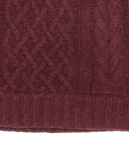 BEAMS（ビームス）の「BEAMS / アラン ケーブル クルーニット（ニット/セーター・メンズ・グレー/ネイビー/ワイン・SMALL/MEDIUM/LARGE/X-LARGE）」の19枚目の写真