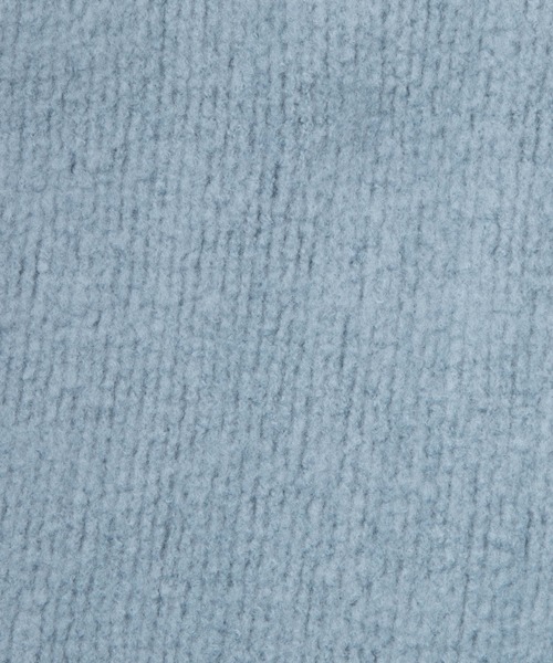 WEGO(ウィゴー)の「WEGO/ニットワイドフリンジストール(ストール/ショール・レディース・グレー/ブラウン/ホワイト/サックスブルー/グリーン・FREE)」の6枚目の写真