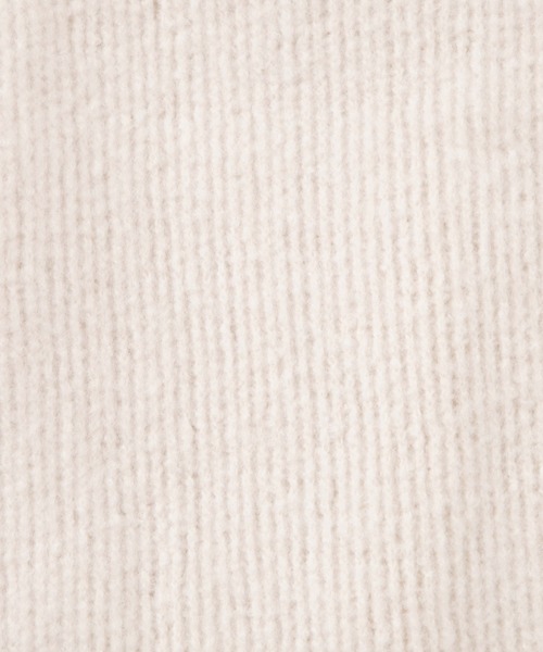 WEGO(ウィゴー)の「WEGO/ニットワイドフリンジストール(ストール/ショール・レディース・グレー/ブラウン/ホワイト/サックスブルー/グリーン・FREE)」の8枚目の写真