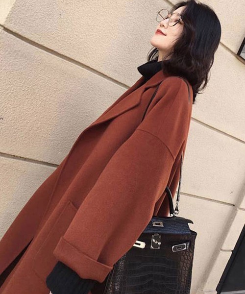 高級感特価ブランド のクローゼット のファッション チェスターコート Closet デイ きれいめスリットロングチェスターコート チェスターコート Day ジャケット アウター Closet デイ レディース チェスターコート