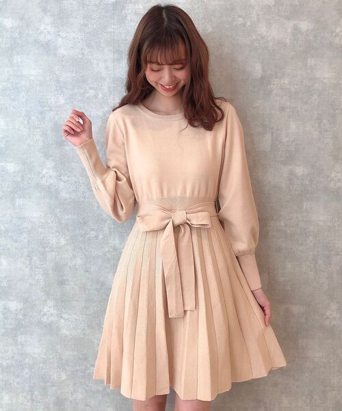 Majestic Legon マジェスティックレゴン の プリーツライクミニワンピース ワンピース Wear