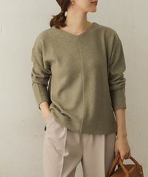URBAN RESEARCH DOORS | Vネックリブプルオーバー(Tシャツ/カットソー)