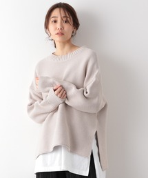 お手入れ簡単ニットプルオーバー/925444