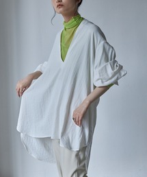 Solace | キーネックボリュームブラウス/solace(シャツ/ブラウス)