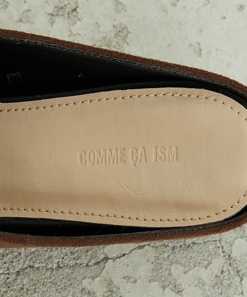 COMME CA ISM（コムサイズム）の「フェイクレザーミュール（パンプス・レディース・ブラウン/ブラック・23.5cm/24.5cm）」の6枚目の写真