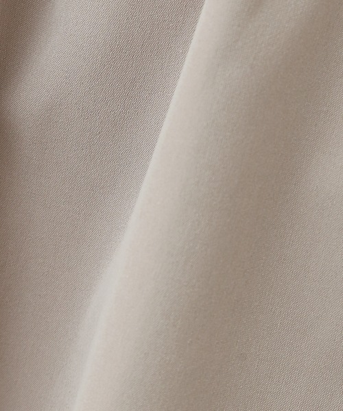 libelle more（リベル モア）の「ポプリン　ラッピングスカート（スカート・レディース・オリーブ/ブルー/ブラック/ピンク/グレイッシュベージュ・L/M）」の22枚目の写真