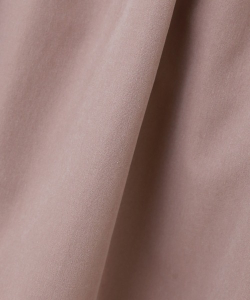 libelle more（リベル モア）の「ポプリン　ラッピングスカート（スカート・レディース・オリーブ/ブルー/ブラック/ピンク/グレイッシュベージュ・L/M）」の14枚目の写真