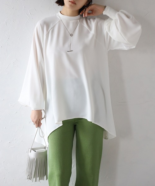 model：H163 着用サイズ：FREE