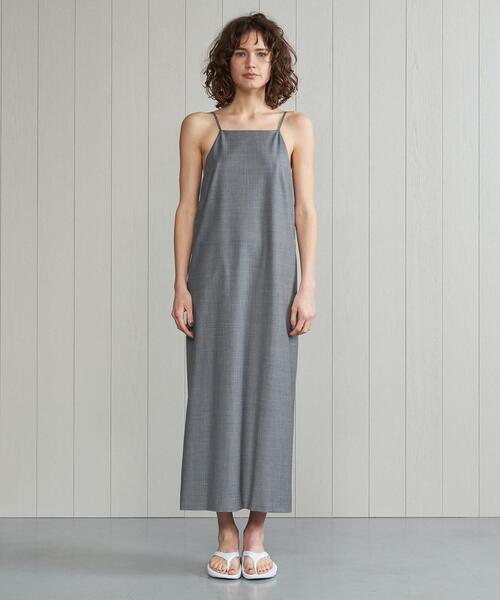 【美品】Hbeauty&youth NYLONKARSEY TANK DRESS 美品】Hbeauty&youth NYLONKARSEY TANK DRESS