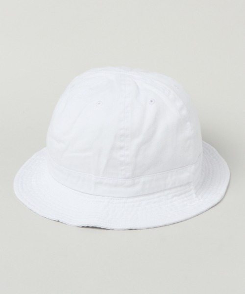 newhattan(ニューハッタン)の「【NEWHATTAN/ニューハッタン】<ユニセックス>ツイルメトロハット/934593(ハット・メンズ・ホワイト/ブラック/ベージュ/その他19・FREE)」の2枚目の写真