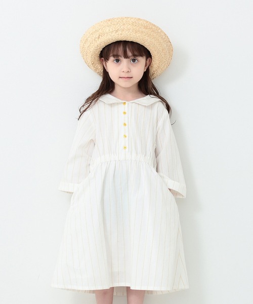 セール B Ming By Beams セーラーストライプ ワンピース 100 140cm ワンピース B Ming By Beams ビーミングバイビームス のファッション通販 Zozotown