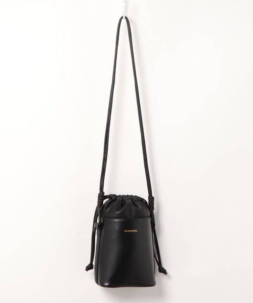 ROVERETO（ロベレート）の「【 ROVERETO 】バケツバッグ FEGRVT22（ショルダーバッグ・レディース・グレイッシュベージュ/その他/ブラック・FREE）」の16枚目の写真