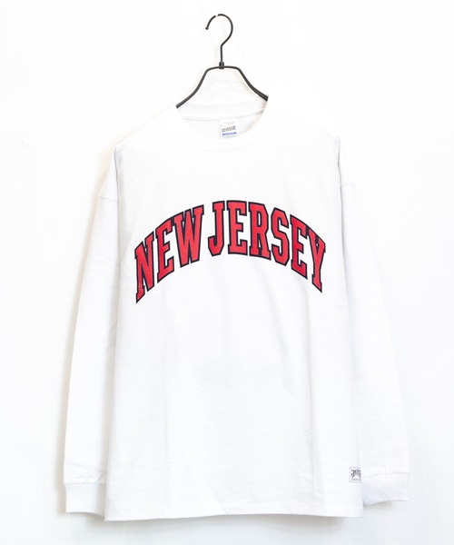 JACKROSE(ジャックローズ)の「JE-SCREEN STARS-カレッジ.レザープリント・LSTEE(Tシャツ/カットソー・メンズ・ホワイト/ブラック/ホワイト系その他2/ブラック系その他2・M/L)」の3枚目の写真