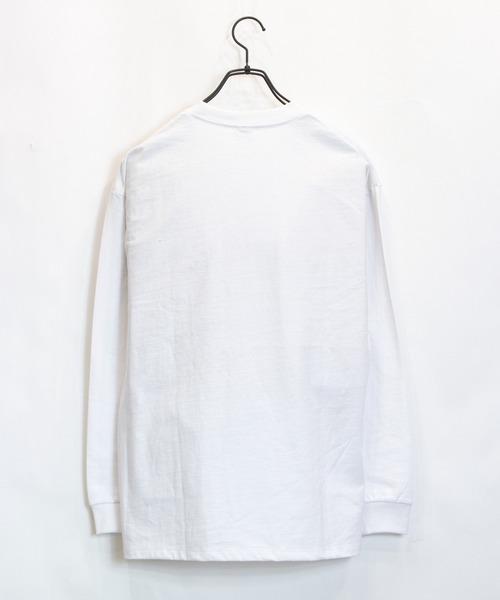 JACKROSE(ジャックローズ)の「JE-SCREEN STARS-カレッジ.レザープリント・LSTEE(Tシャツ/カットソー・メンズ・ホワイト/ブラック/ホワイト系その他2/ブラック系その他2・M/L)」の9枚目の写真