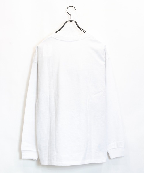 JACKROSE(ジャックローズ)の「JE-SCREEN STARS-カレッジ.レザープリント・LSTEE(Tシャツ/カットソー・メンズ・ホワイト/ブラック/ホワイト系その他2/ブラック系その他2・M/L)」の7枚目の写真