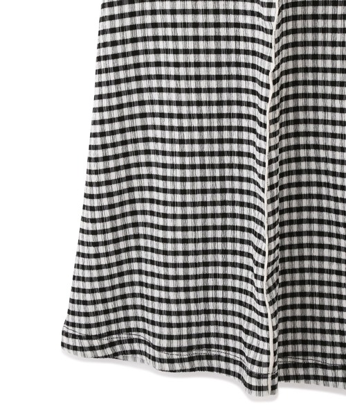 FREE'S MART（フリーズマート）の「◆配色メローシャーリングカットソーワンピース（ワンピース・レディース・ブラック/ブラック系その他・FREE）」の5枚目の写真