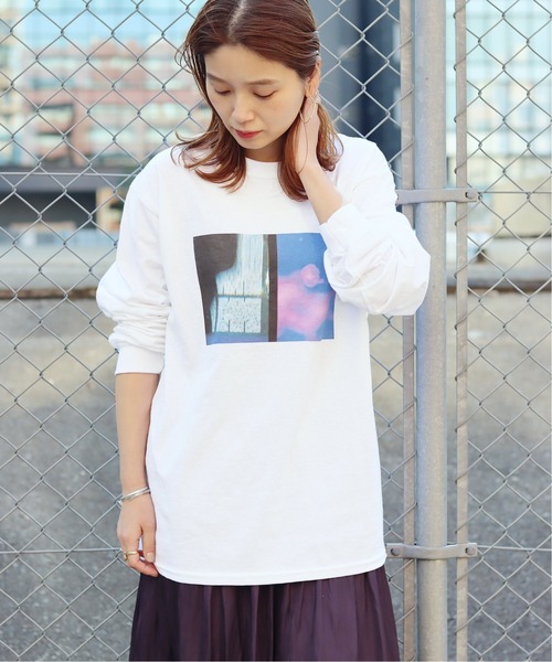 JOURNAL STANDARD（ジャーナルスタンダード）の「【SHOHEI TAKENAKA×JOURNAL STANDARD】フォトプリントロングスリーブ◆2（Tシャツ/カットソー・レディース・White/ホワイト/ホワイト系その他/ライトホワイト・FREE）」の3枚目の写真