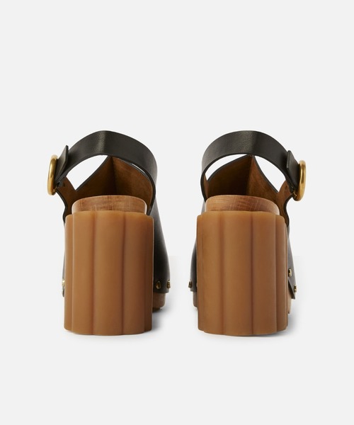 極美品【ステラマッカートニー】デイジー スタッズ　チャンキーヒール サンダル STELLA McCARTNEY（ステラマッカートニー）の「Daisy Stud