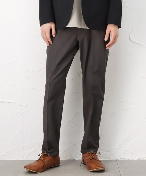 NAVY(ネイビー)の「マジかる 軽く動きやすいストレッチパンツ ソロテックス(R)を織り合わせた軽い素材で快適な着心地(その他パンツ・メンズ・ブラック/ベージュ/ネイビー/グレー/カーキ・S/M/L/XL)」の4枚目の写真