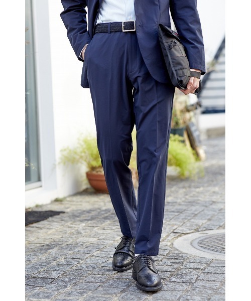 NAVY(ネイビー)の「マジかる 軽く動きやすいストレッチパンツ ソロテックス(R)を織り合わせた軽い素材で快適な着心地(その他パンツ・メンズ・ブラック/ベージュ/ネイビー/グレー/カーキ・S/M/L/XL)」の22枚目の写真